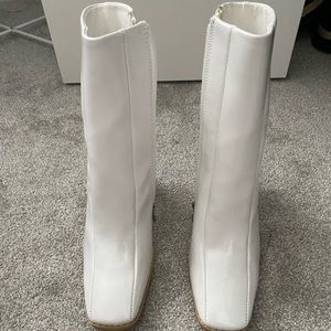 White boots